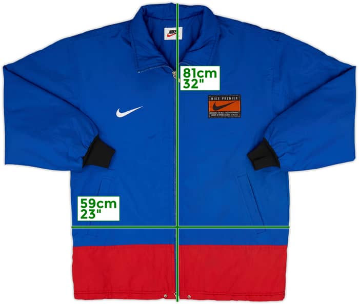 1998-00 South Korea Nike Padeed Bench Coat - 9/10 - (M)