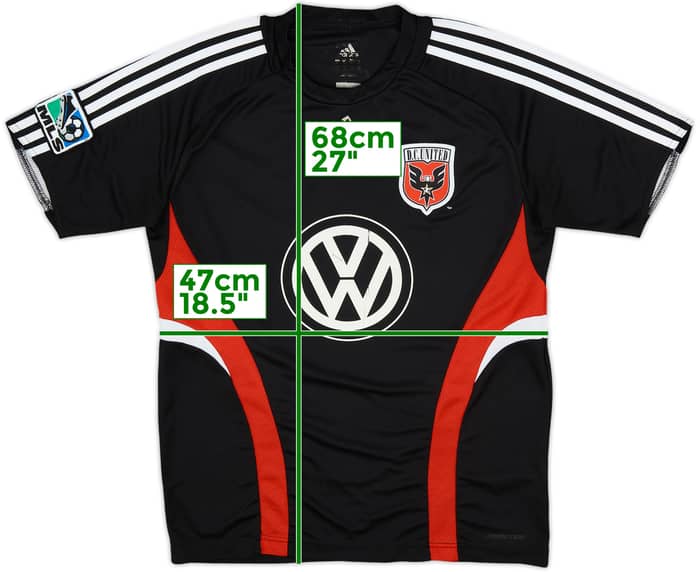 2009-10 DC United adidas Training Shirt - 5/10 - (S)