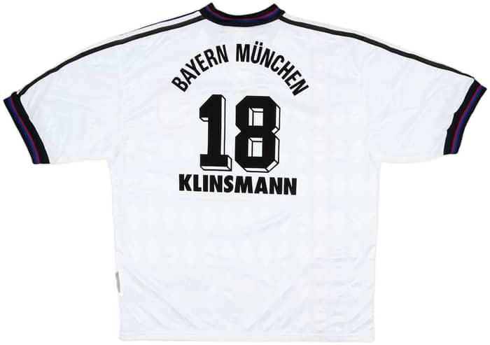 1996-98 Bayern Munich Away Shirt Klinsmann #18 (XL)