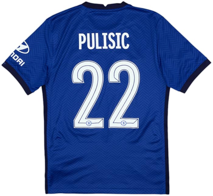2020-21 Chelsea Home Shirt Pulisic #22 - 10/10 - (S)