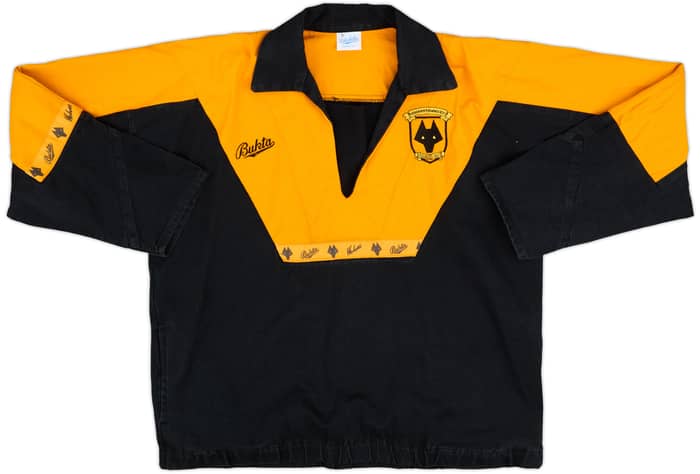 1991-92 Wolves Bukta Drill Top - 8/10 - (S)