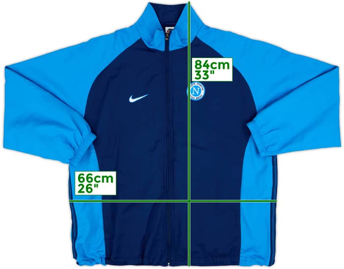 1998-99 Napoli Nike Track Jacket - 7/10 - (L)
