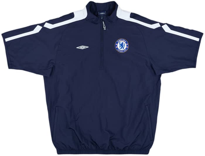 2005-06 Chelsea Umbro 1/4 Zip S/S Drill Top - 6/10 - (L)