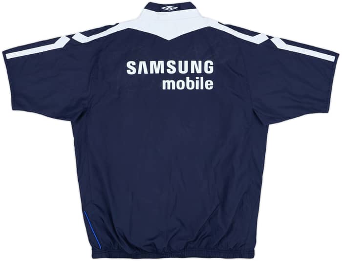 2005-06 Chelsea Umbro 1/4 Zip S/S Drill Top - 6/10 - (L)
