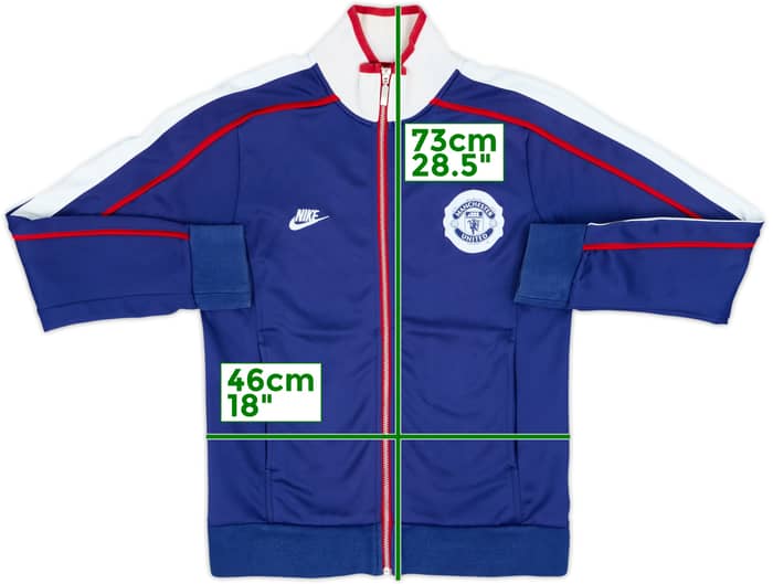 2008-09 Manchester United Nike Track Jacket - 7/10 - (S)