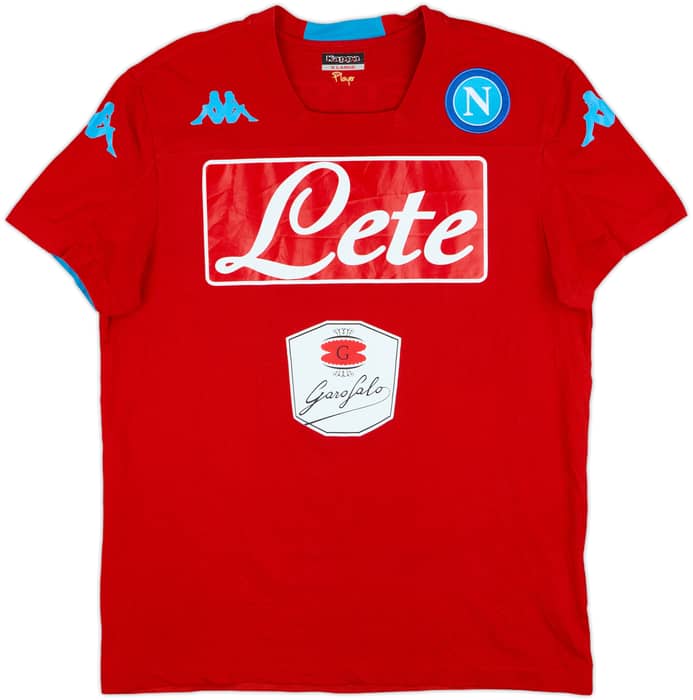 2015-16 Napoli Kappa Cotton Tee - 6/10 - (XL)