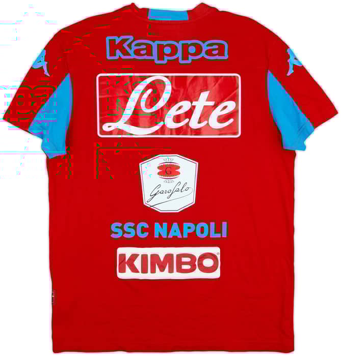 2015-16 Napoli Kappa Cotton Tee - 6/10 - (XL)