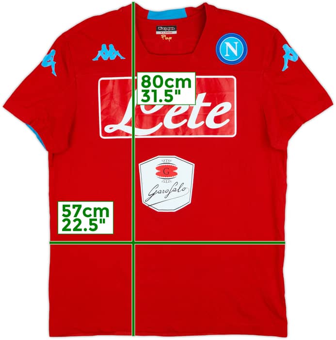 2015-16 Napoli Kappa Cotton Tee - 6/10 - (XL)