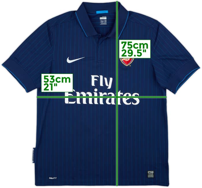 2009-10 Arsenal Away Shirt Walcott #14 - 6/10 - (M)