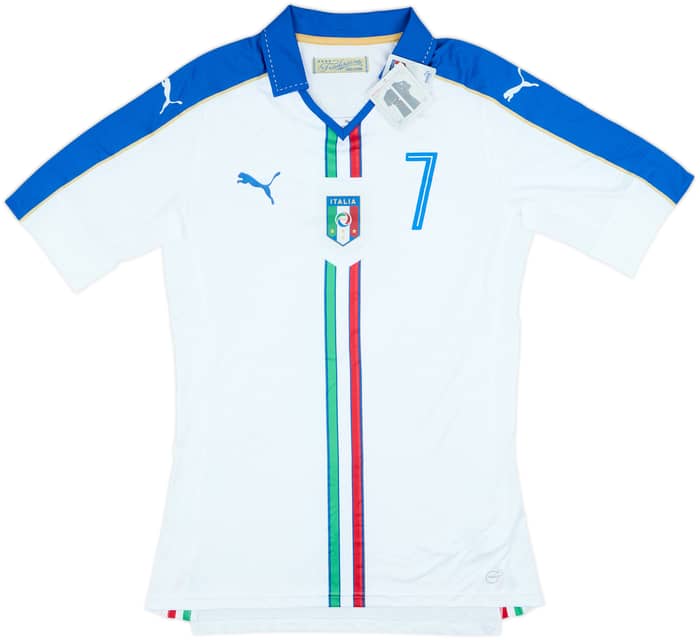 2016-17 Italy Player Issue (ACTV Fit) Away Shirt #7 (XL)