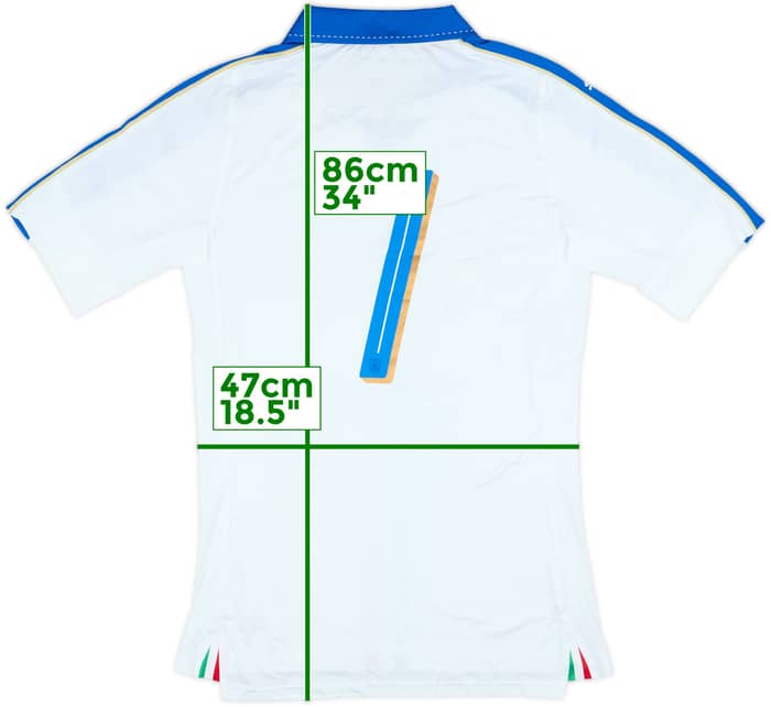 2016-17 Italy Player Issue (ACTV Fit) Away Shirt #7 (XL)