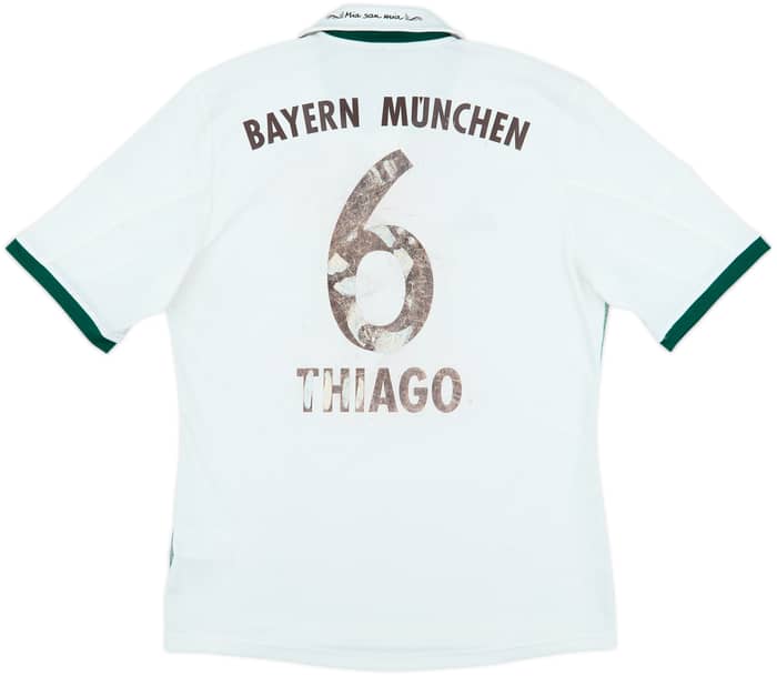 2013-14 Bayern Munich Away Shirt Thiago #6 - 4/10 - (M)