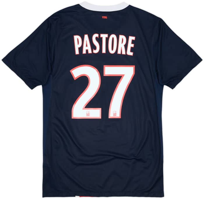 2011-12 Paris Saint-Germain Home Shirt Pastore #27 - 8/10 - (S)
