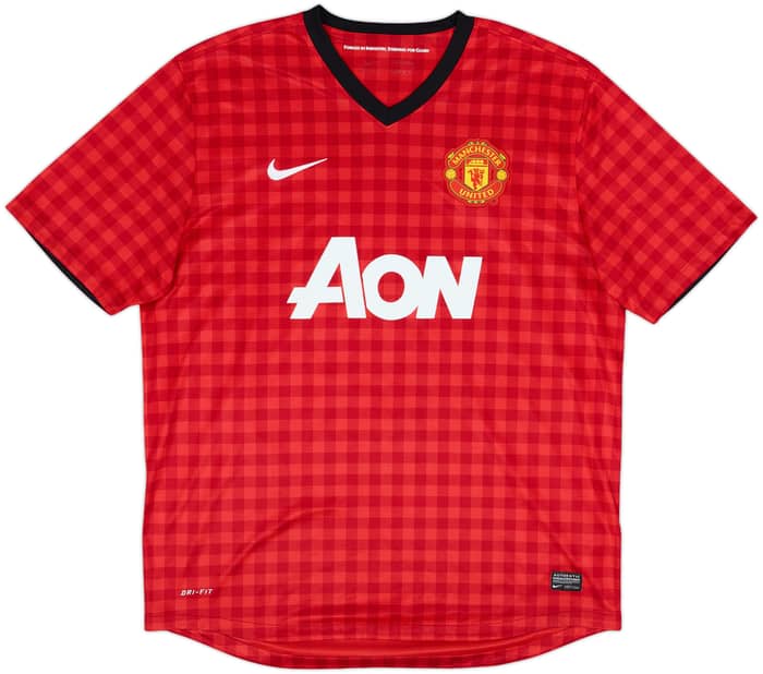 2012-13 Manchester United Home Shirt Rooney #10 - 6/10 - (XL)