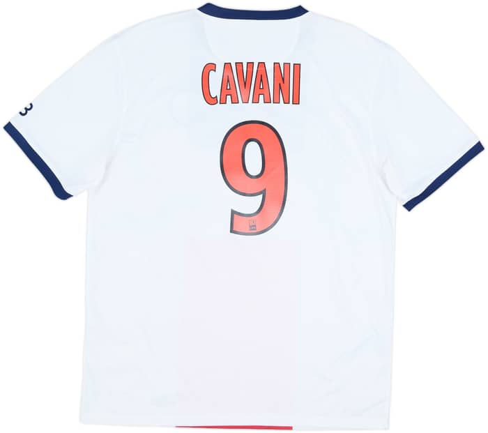 2013-14 Paris Saint-Germain Away Shirt Cavani #9 - 9/10 - (L)