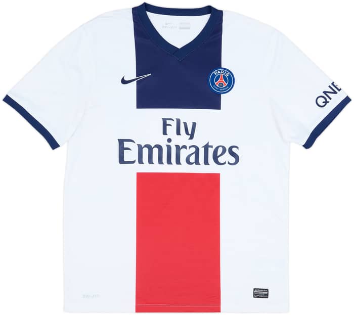 2013-14 Paris Saint-Germain Away Shirt Cavani #9 - 9/10 - (L)