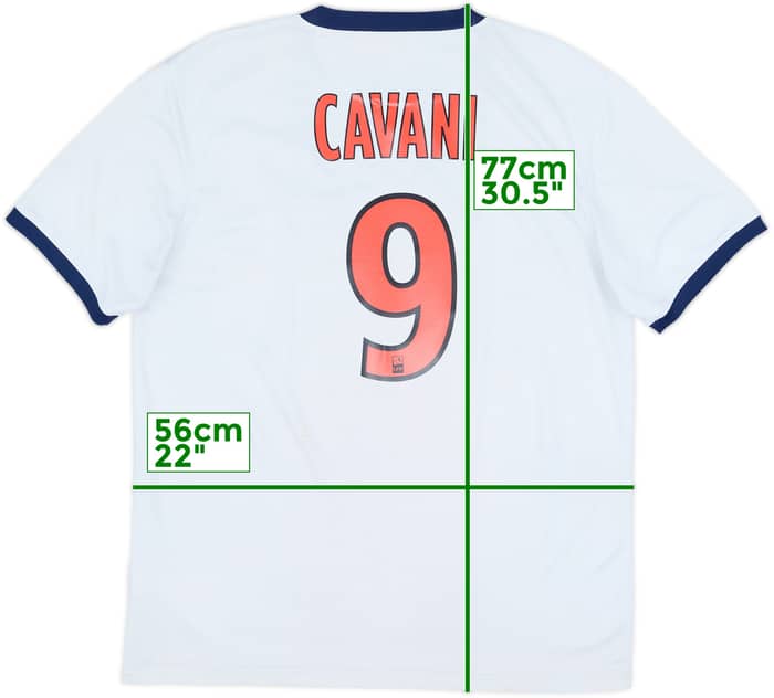 2013-14 Paris Saint-Germain Away Shirt Cavani #9 - 5/10 - (L)