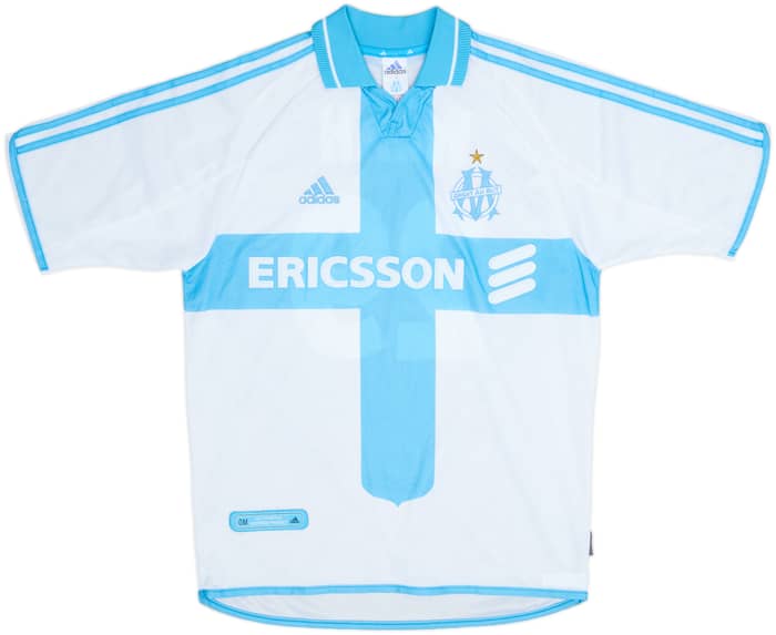2000-01 Olympique Marseille Home Shirt Weah #29 - 9/10 - (S)