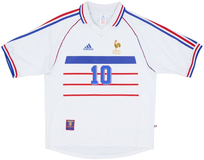 1998 France Away Shirt Zidane #10 - 7/10 - (L)