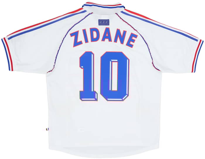 1998 France Away Shirt Zidane #10 - 7/10 - (L)