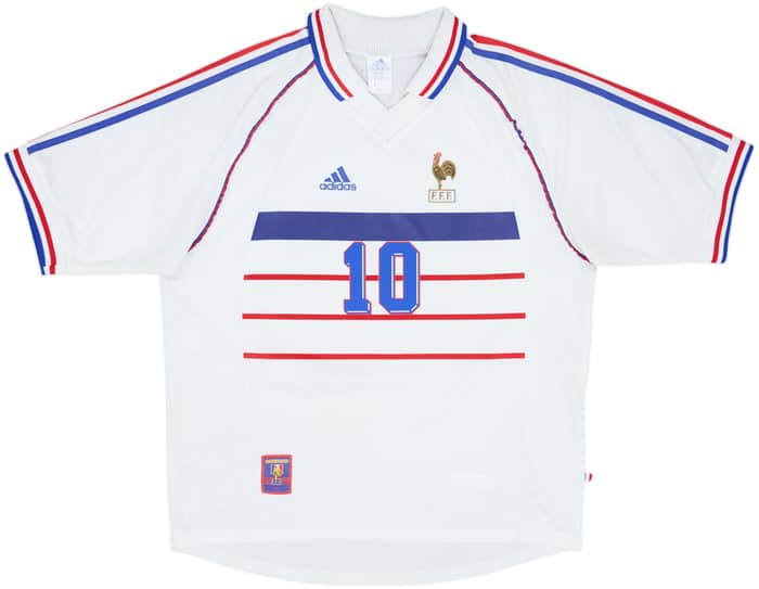 1998 France Away Shirt Zidane #10 - 7/10 - (L)