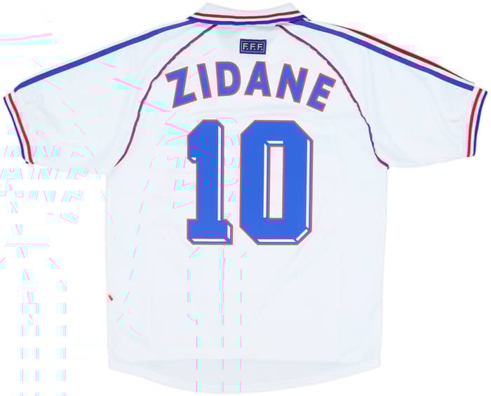 1998 France Away Shirt Zidane #10 - 9/10 - (L)