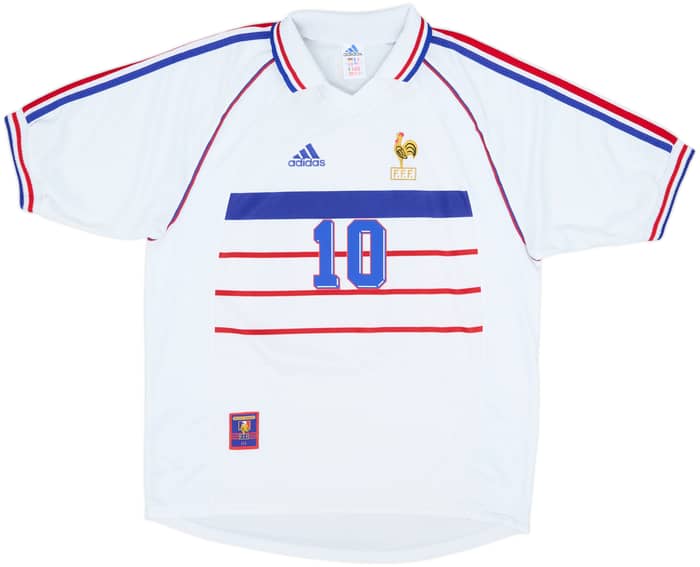 1998 France Away Shirt Zidane #10 - 9/10 - (L)