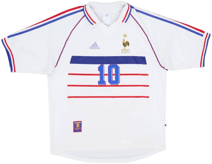 1998 France Away Shirt Zidane #10 - 5/10 - (L)