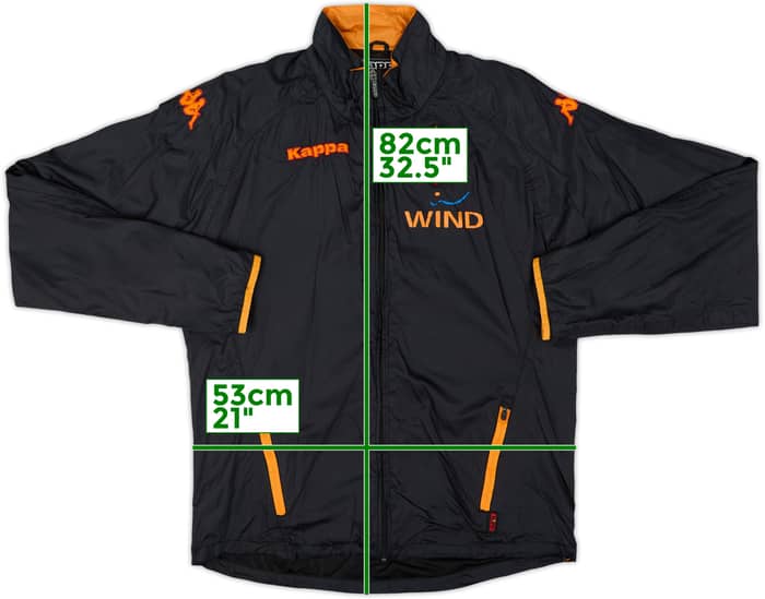 2008-09 Roma Kappa Track Jacket - 5/10 - (L)