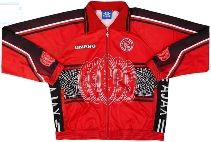 1997-98 Ajax Umbro Track Jacket - 9/10 - (XXL)