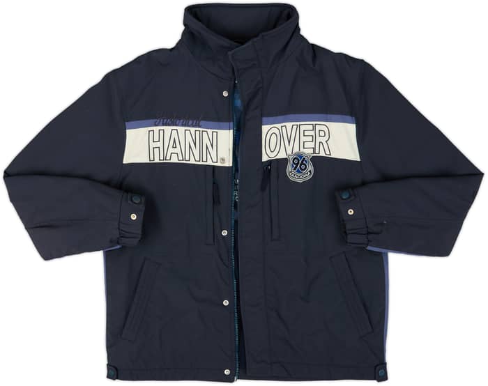 2006-07 Hannover 96 Diadora Bench Coat - 4/10 - (L.Boys)