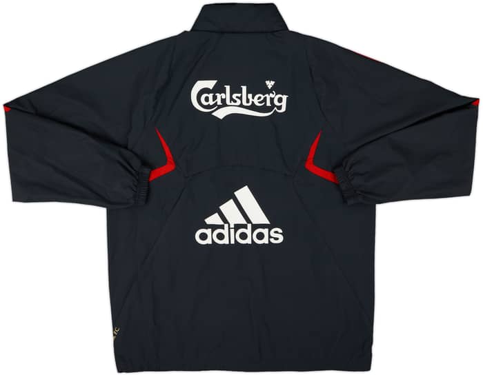 2009-10 Liverpool adidas Hooded Rain Jacket - 9/10 - (M)