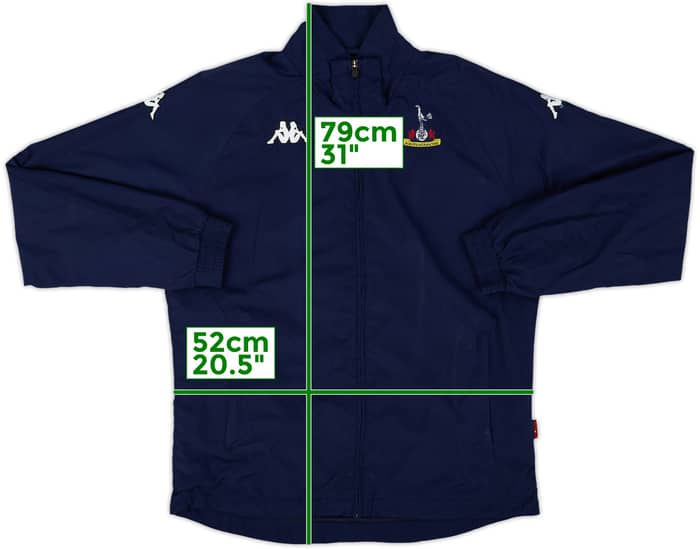 2004-05 Tottenham Kappa Track Jacket - 8/10 - (M)