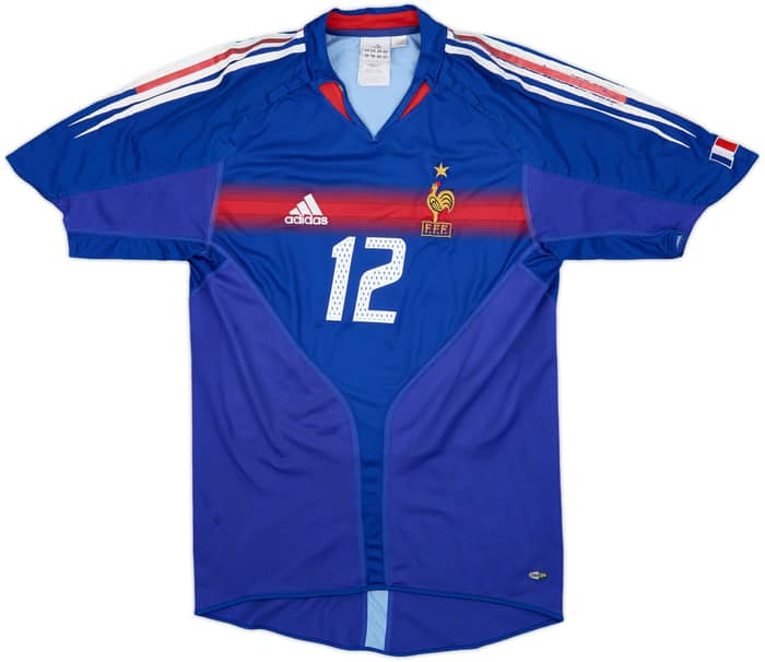 2004-06 France Home Shirt Henry #12 - 6/10 - (S)