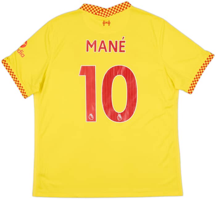 2021-22 Liverpool Third Shirt Mane #10 - 8/10 - (XL)