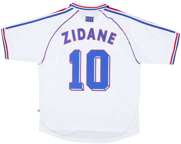 1998 France Away Shirt Zidane #10 - 9/10 - (XL)