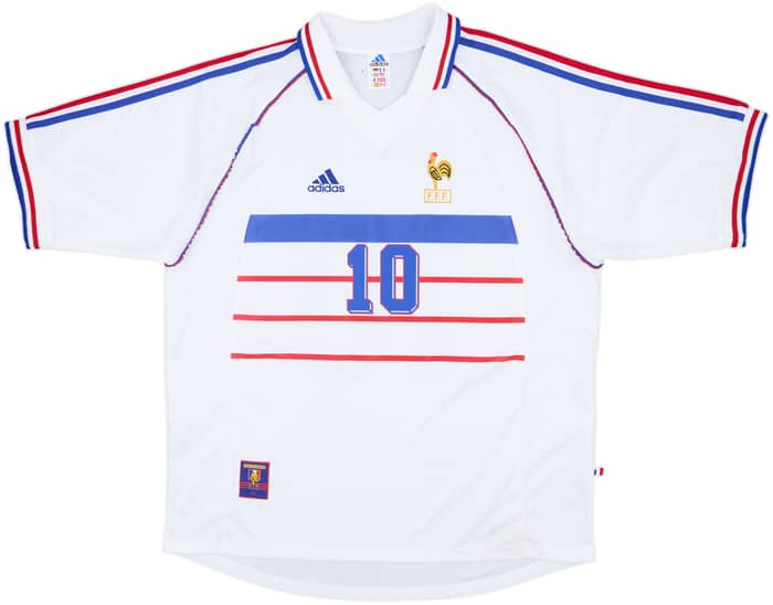 1998 France Away Shirt Zidane #10 - 9/10 - (XL)