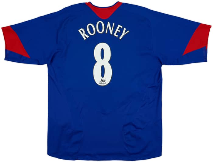 2005-06 Manchester United Away Shirt Rooney #8 - 7/10 - (XL)