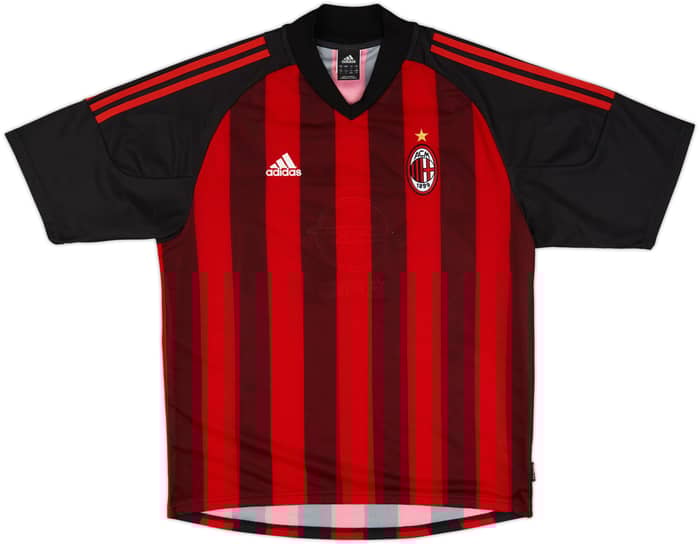 2002-03 AC Milan Home Shirt - 4/10 - (L)