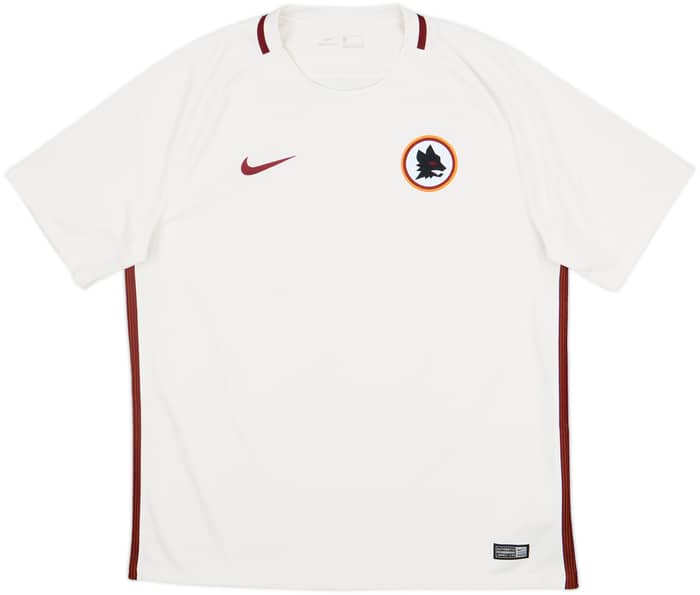 2016-17 Roma Away Shirt Totti #10 - 7/10 - (XL)