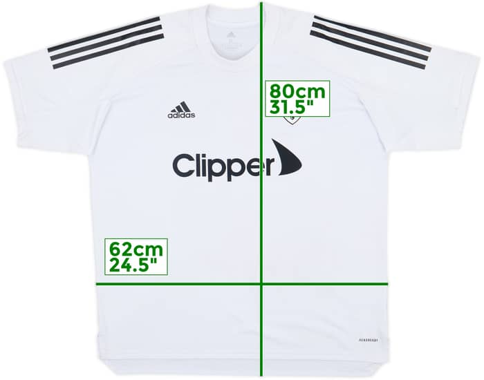 2019-20 Leeds United adidas Training Shirt - 5/10 - (XL)