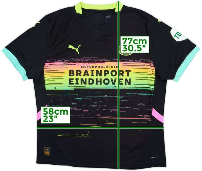 2024-25 PSV Away Shirt - 8/10 - (XL)