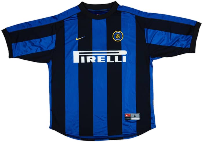 1999-00 Inter Milan Home Shirt Vieri #32 - 6/10 - (L)