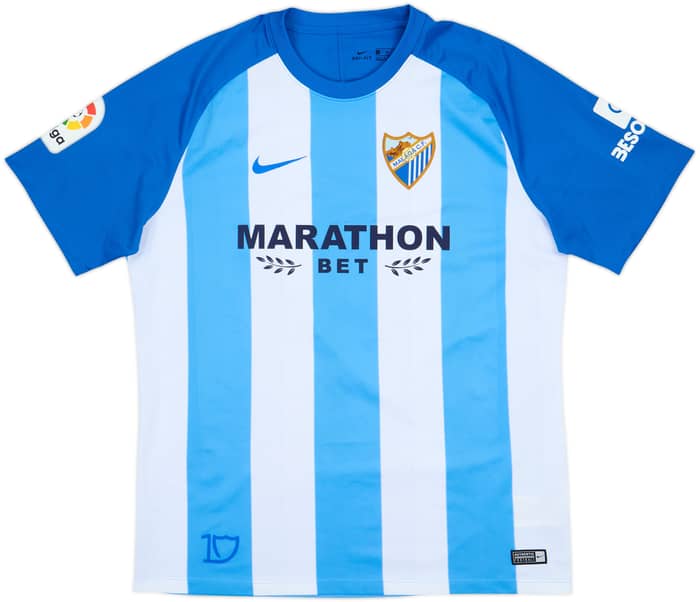 2017-18 Malaga Home Shirt - 6/10 - (XL)