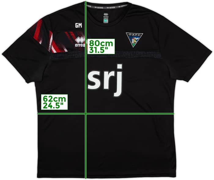 2024-25 Dunfermline Errea Staff Issue Training Shirt GM - 8/10 - (4XL)