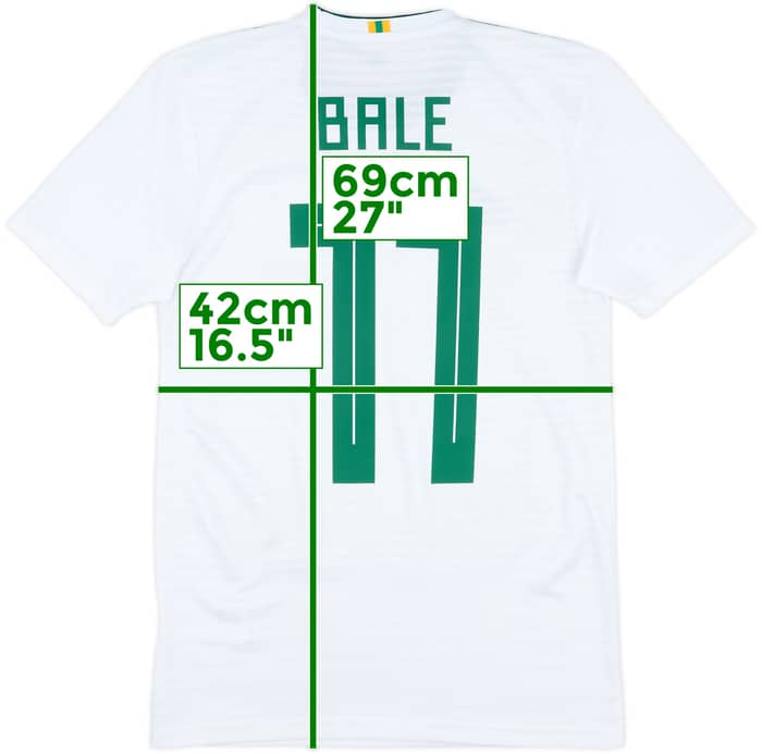 2018-19 Wales Away Shirt Bale #11 - 8/10 - (XS)