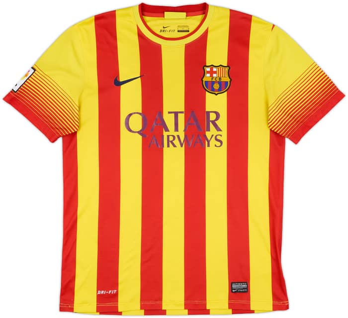 2013-15 Barcelona Away Shirt Messi #10 - 6/10 - (M)