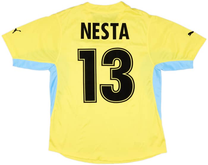 2001-02 Lazio Away Shirt Nesta #13 - 6/10 - (L)