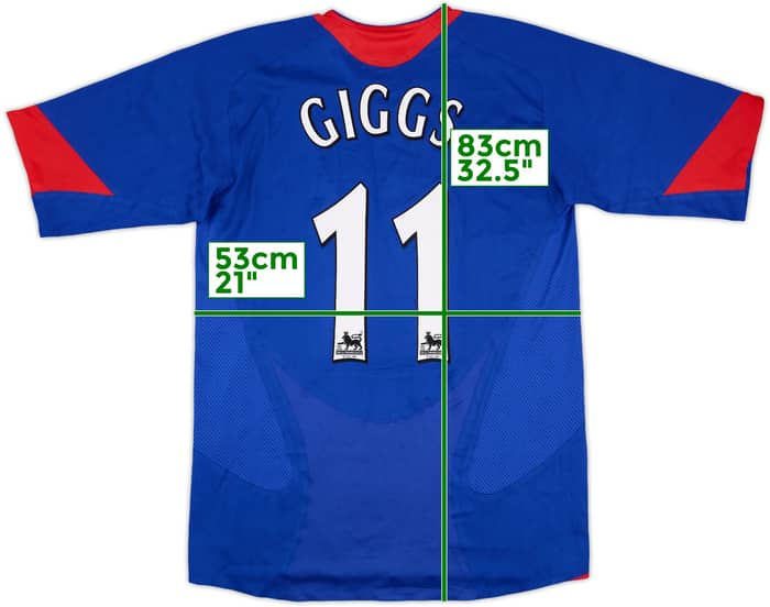 2006-07 Manchester United Player Issue Third Shirt Giggs #11 - 9/10 - (L)
