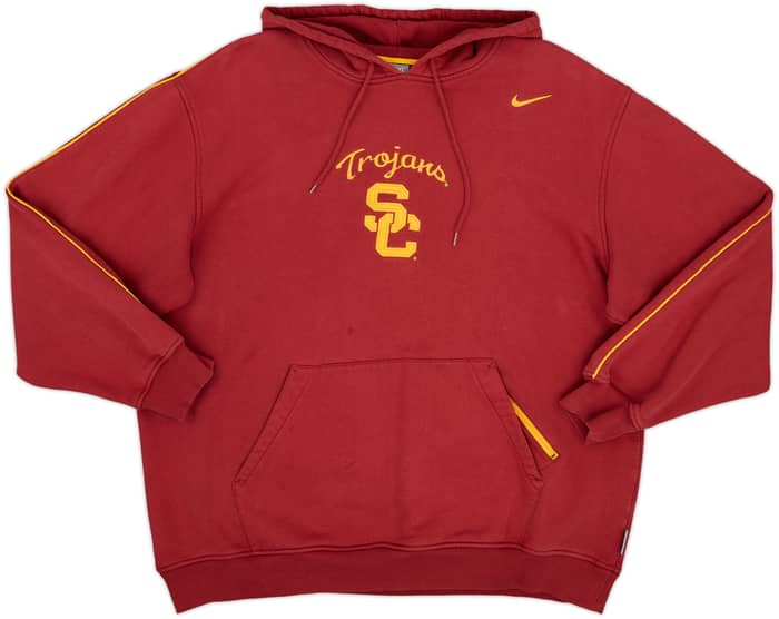 2000s USC Trojans Nike Hooded Sweat Top - 6/10 - (XL)